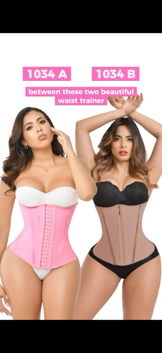 1034 B waist trainer Ziper
